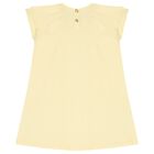 Girls Yellow Logo Dress, 1, hi-res