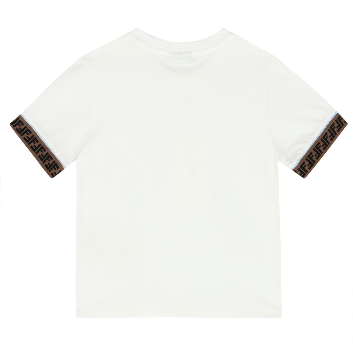 Baby Boys White Logo T-Shirt, 1, hi-res image number null