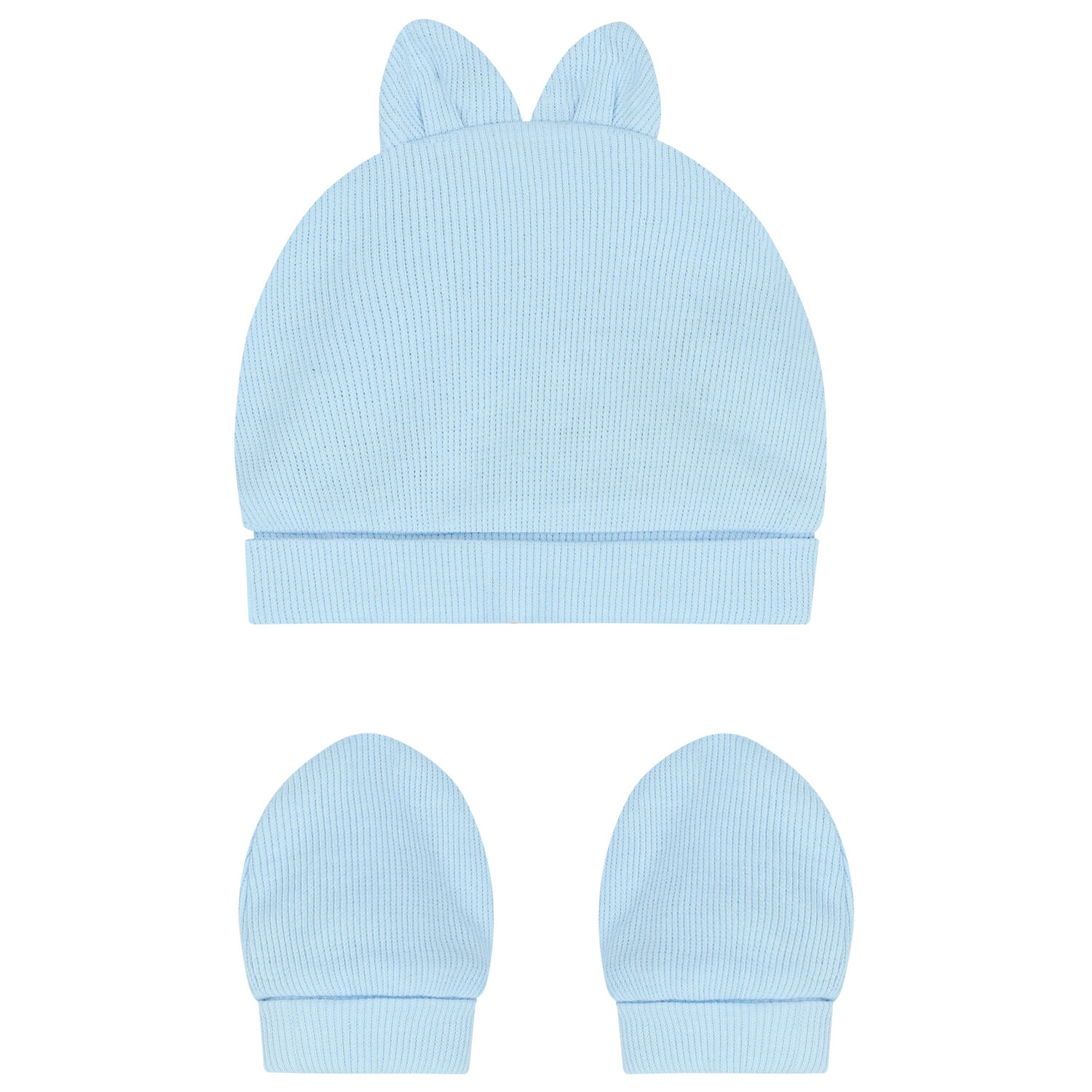 Blue Hat & Mittens Set, 2, hi-res image number null