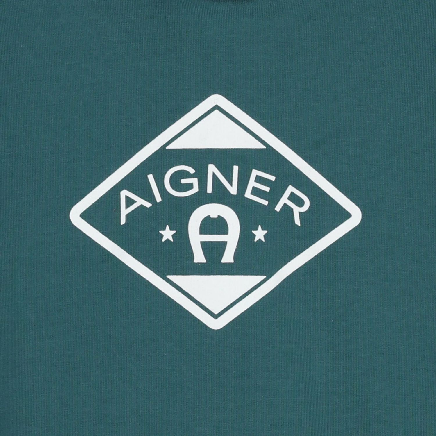 Boys Green Logo Hooded Top, 1, hi-res