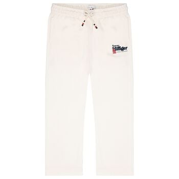 Boys Ivory Logo Joggers