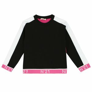 Girls Black & Pink Sweatshirt