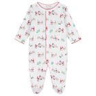 White North Pole Reindeer Babygrow, 1, hi-res
