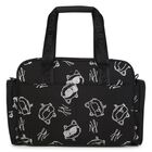 Black & White Choupette Logo Baby Changing Bag ( 37cm ), 1, hi-res
