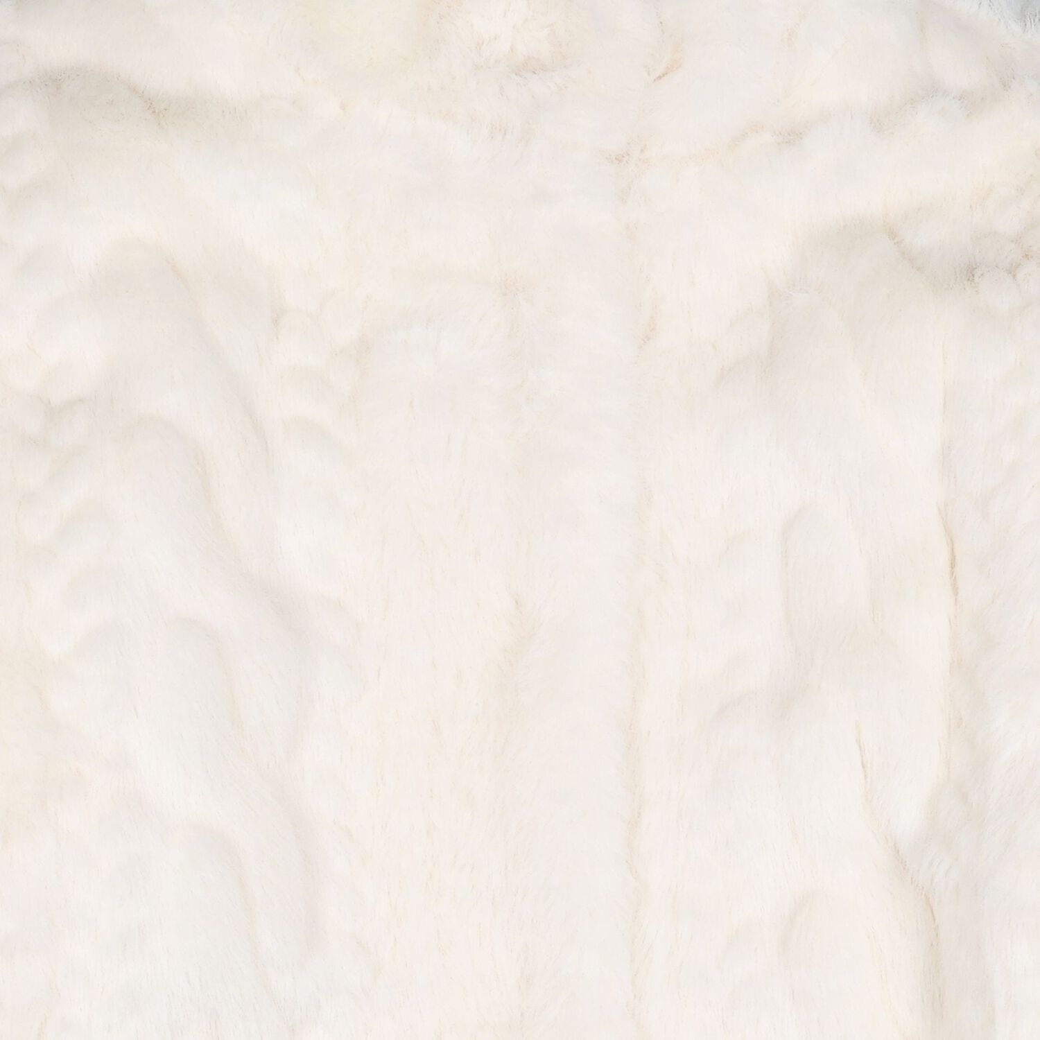 Girls Ivory Fur Coat, 1, hi-res