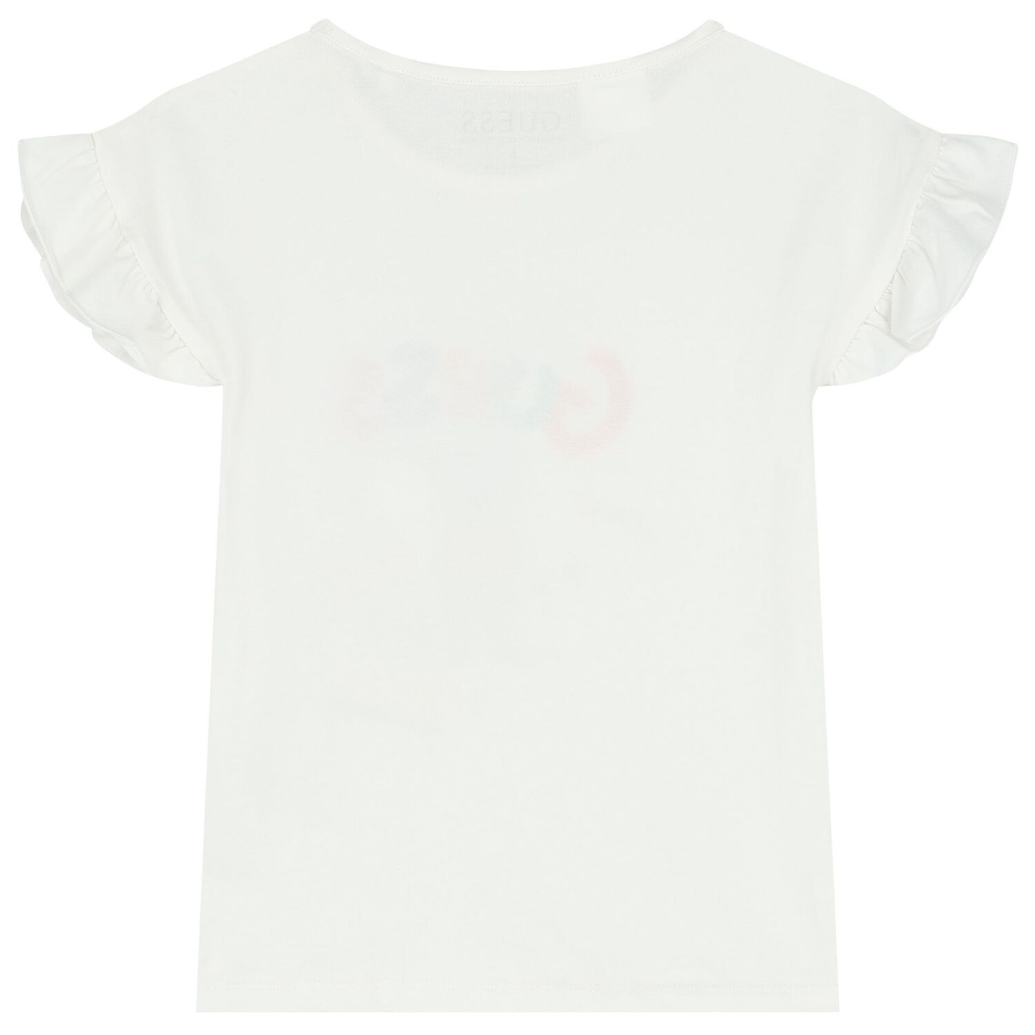 Girls White Logo T-Shirt, 1, hi-res image number null