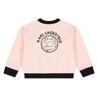 Younger Girls Pink Choupette Tracksuit Set, 1, hi-res