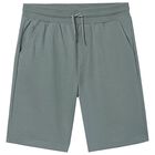 Boys Green Shorts, 6, hi-res