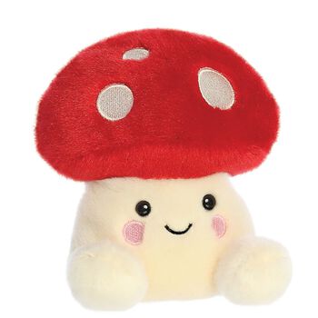 Palm Pals Ivory & Red Amanita Mushroom Soft Toy ( 13cm )