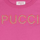 Girls Pink Logo T-Shirt Dress , 1, hi-res