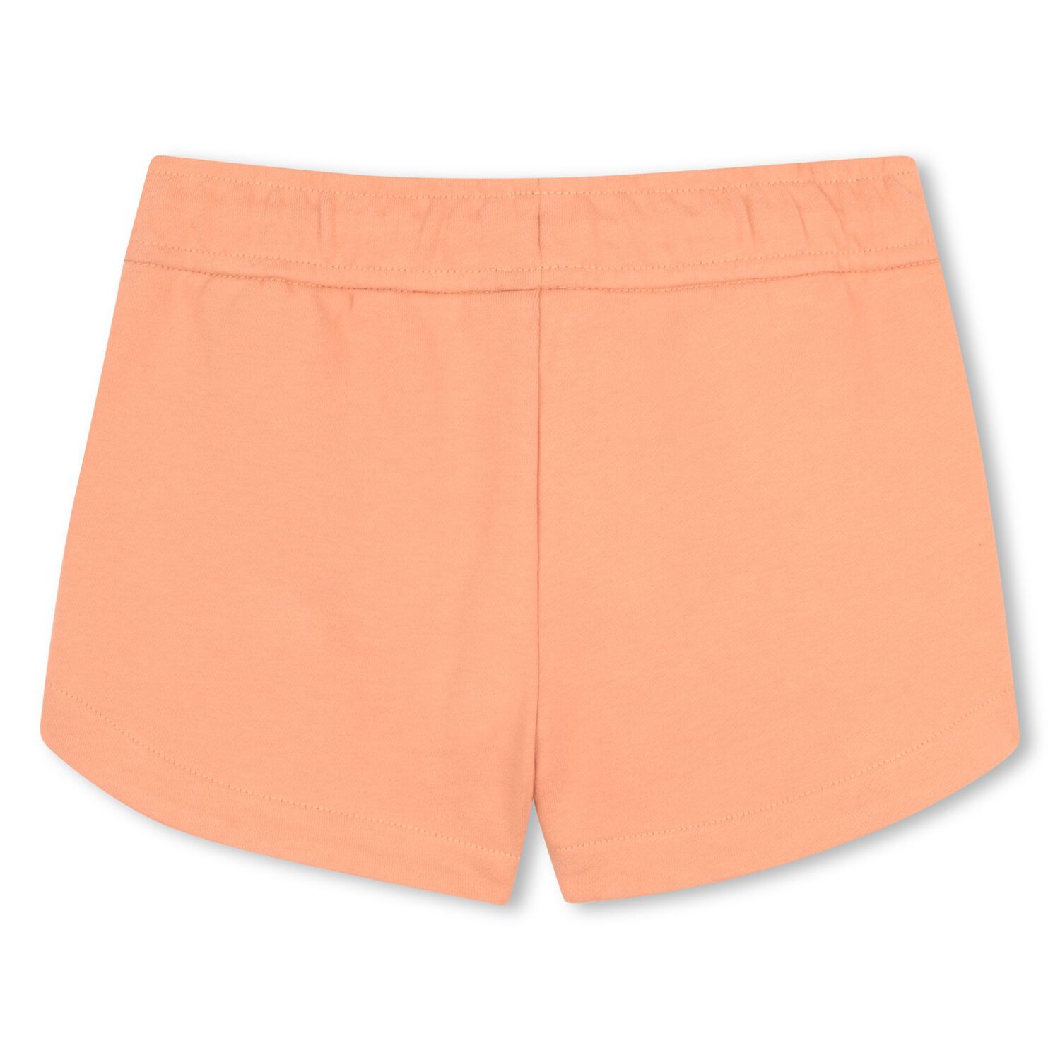 Girls Mini Me Orange Logo Shorts, 2, hi-res