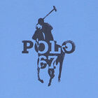 تيشيرت بالشعار باللون الأزرق للأولاد, 1, hi-res