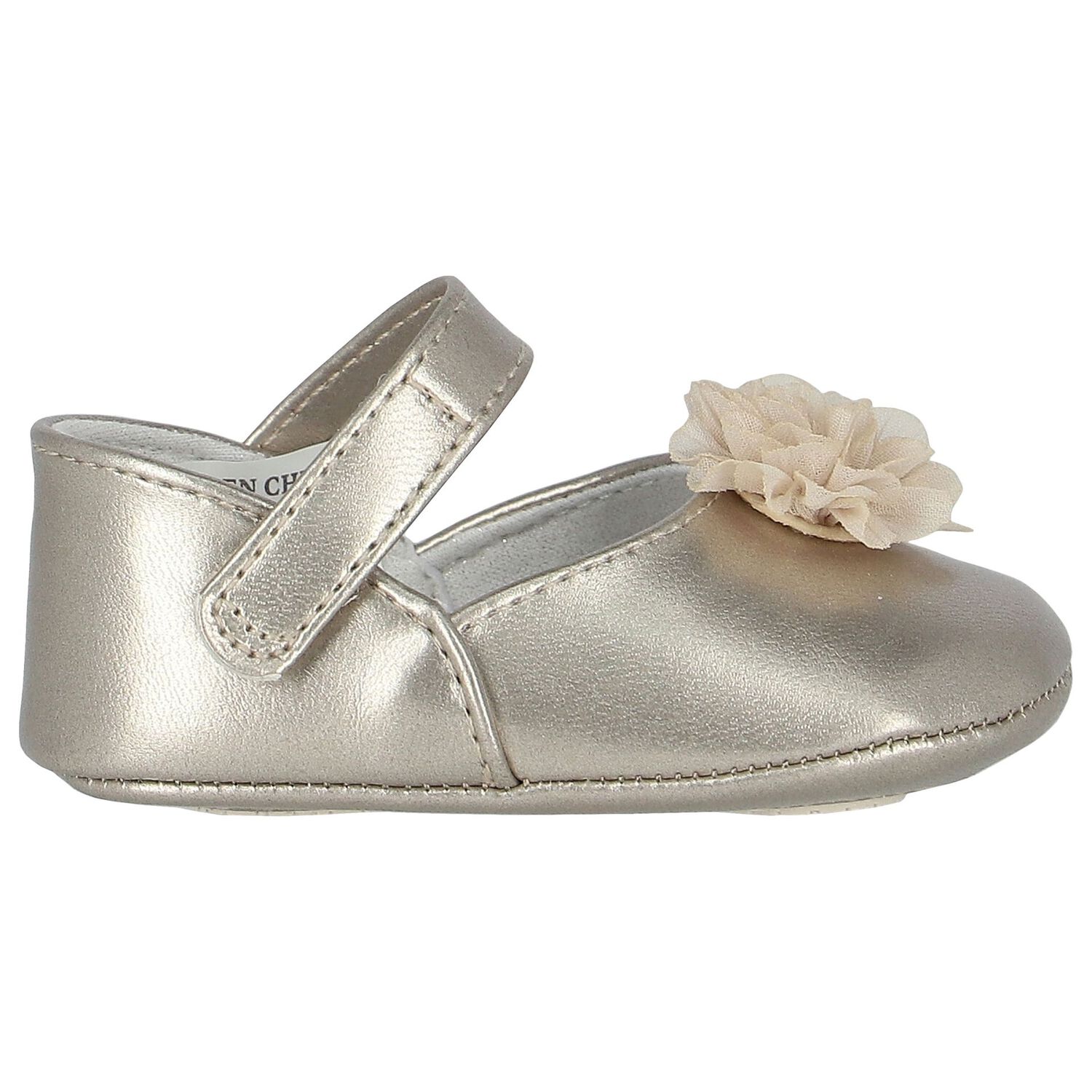 Baby Girls Metallic Pre Walker Shoes, 2, hi-res