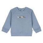 Younger Boys Blue Horse Logo Tracksuit, 1, hi-res