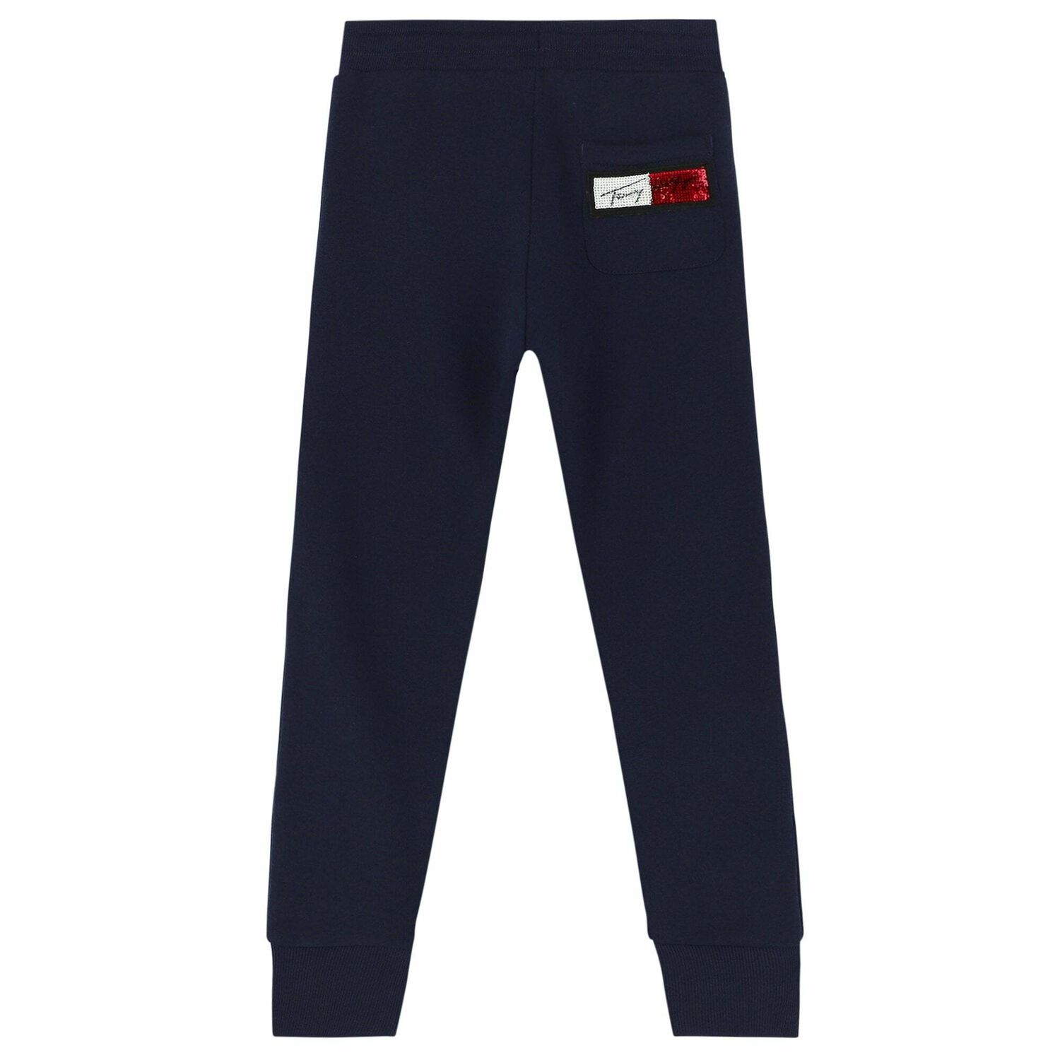 Boys Navy Logo Joggers, 1, hi-res