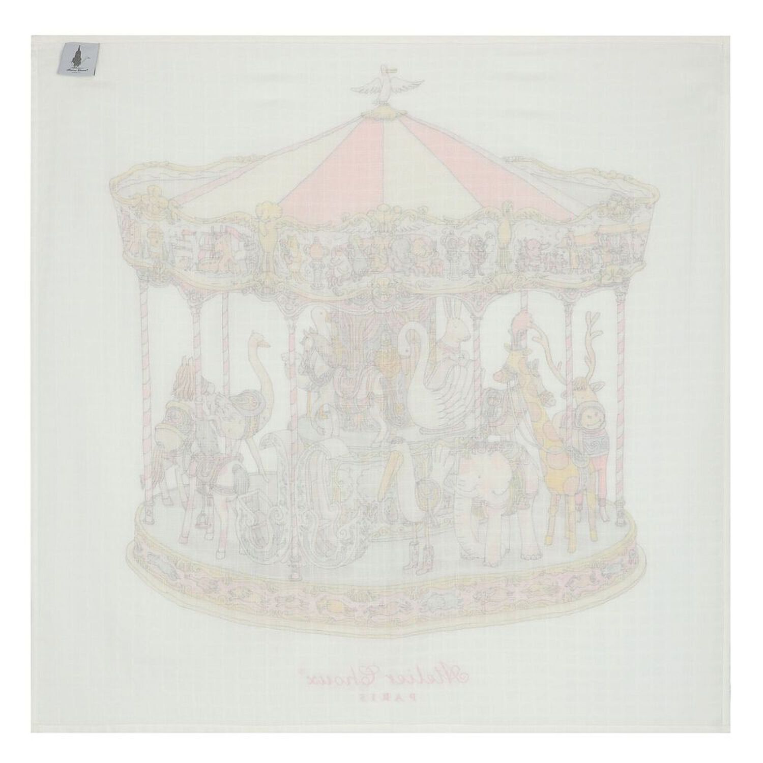 طقم هدية أفرول بنات باللون العاجى والوردى, 1, hi-res image number null