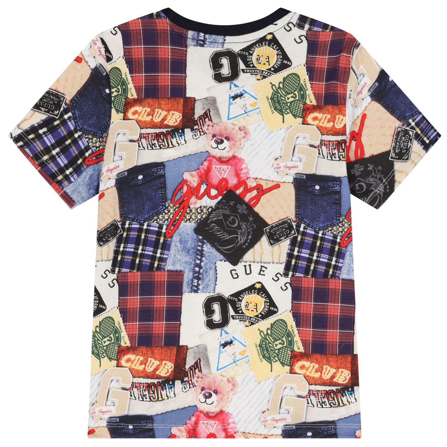 تي شيرت متعدد الألوان بشعار للأولاد, 4, hi-res image number null