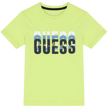 Boys Green Logo T-Shirt