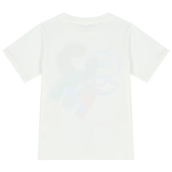Boys White Logo T-Shirt