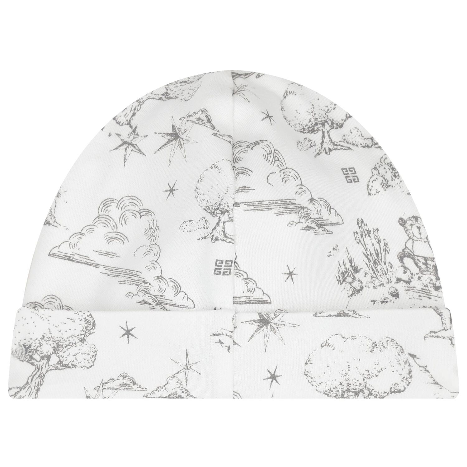 طقم هدايا افرول بالشعار باللون الابيض والرمادى, 1, hi-res