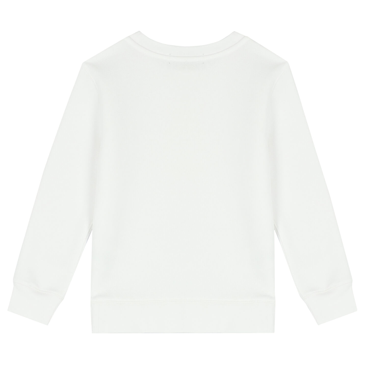 Boys White Bear Logo Sweatshirt, 1, hi-res