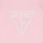 Baby Girls Ivory & Pink Logo Trouser Set, 1, hi-res