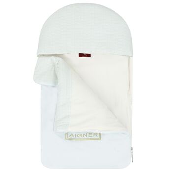 Baby Boys Blue Logo Baby Nest