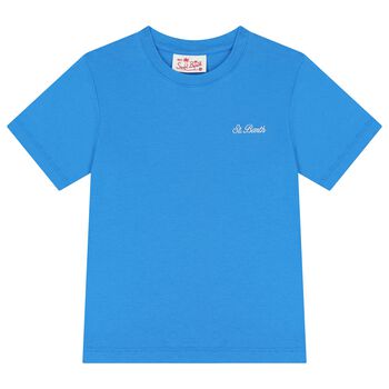 Boys Blue Logo T-Shirt