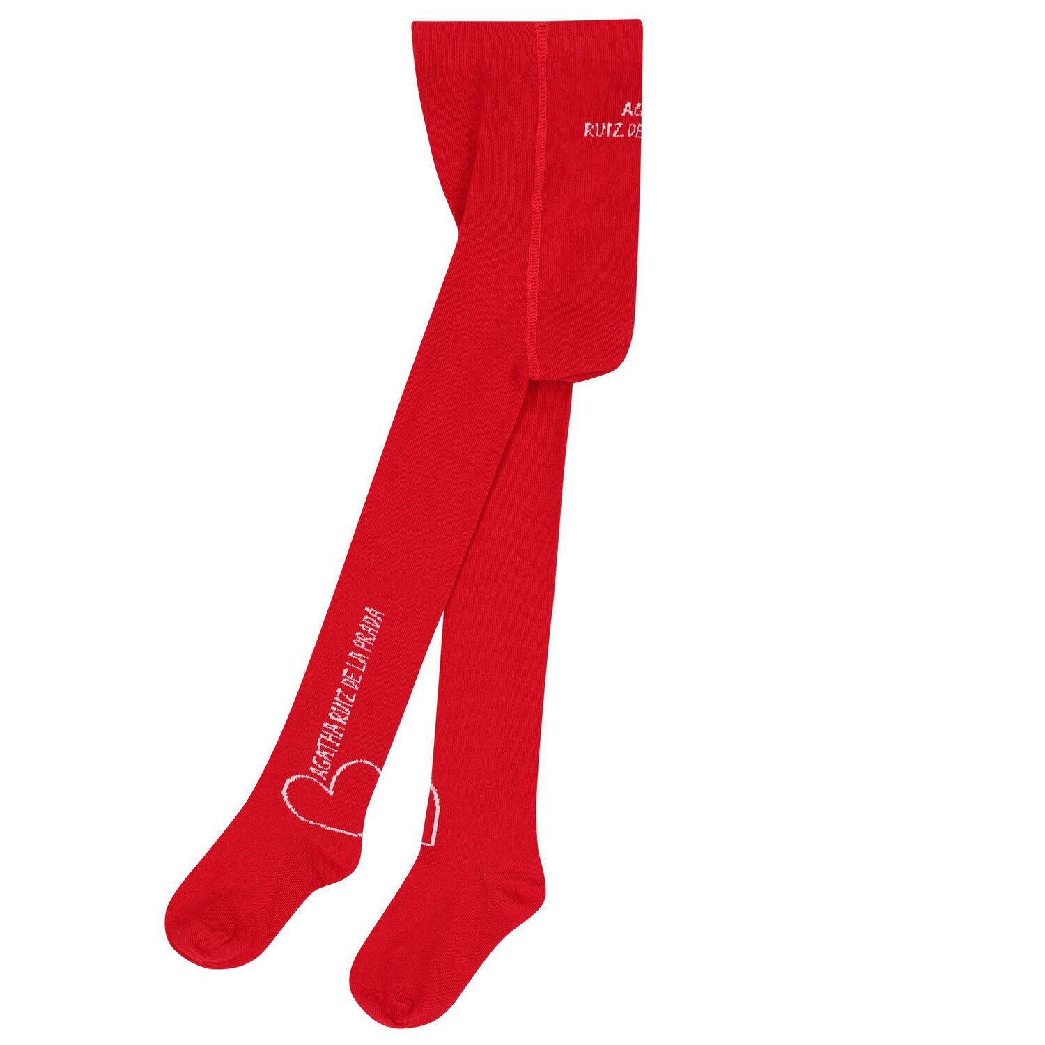 طقم بنات فستان بطبعة القلب باللون الأحمر, 1, hi-res image number null