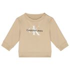 Beige & White 3-Piece Baby Tracksuit Gift Set, 3, hi-res