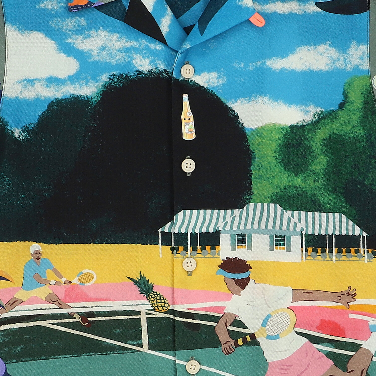 Boys Green Tennis Shirt, 1, hi-res