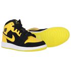 Air Jordan 1  حذاء رياضى باللون الاسود والاصفر والابيض , 1, hi-res