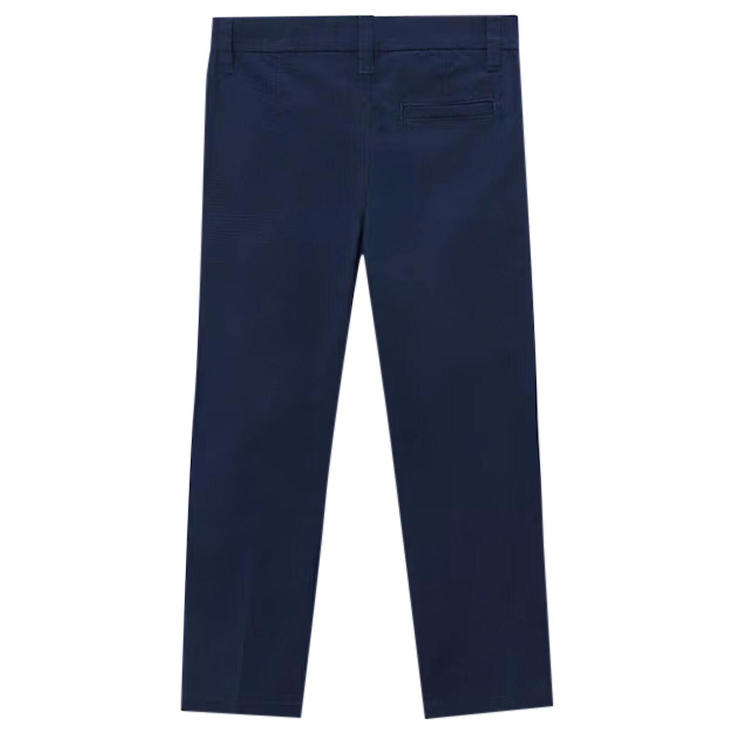 Boys Navy Blue Chino Trousers, 3, hi-res