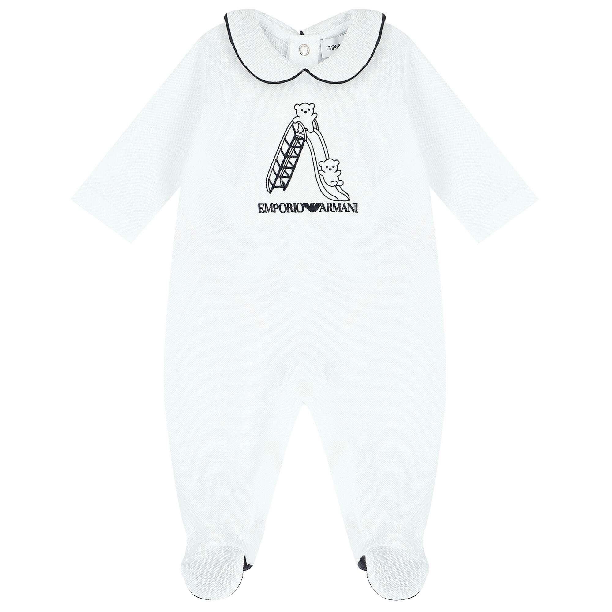 Peter pan collar baby grow 2025