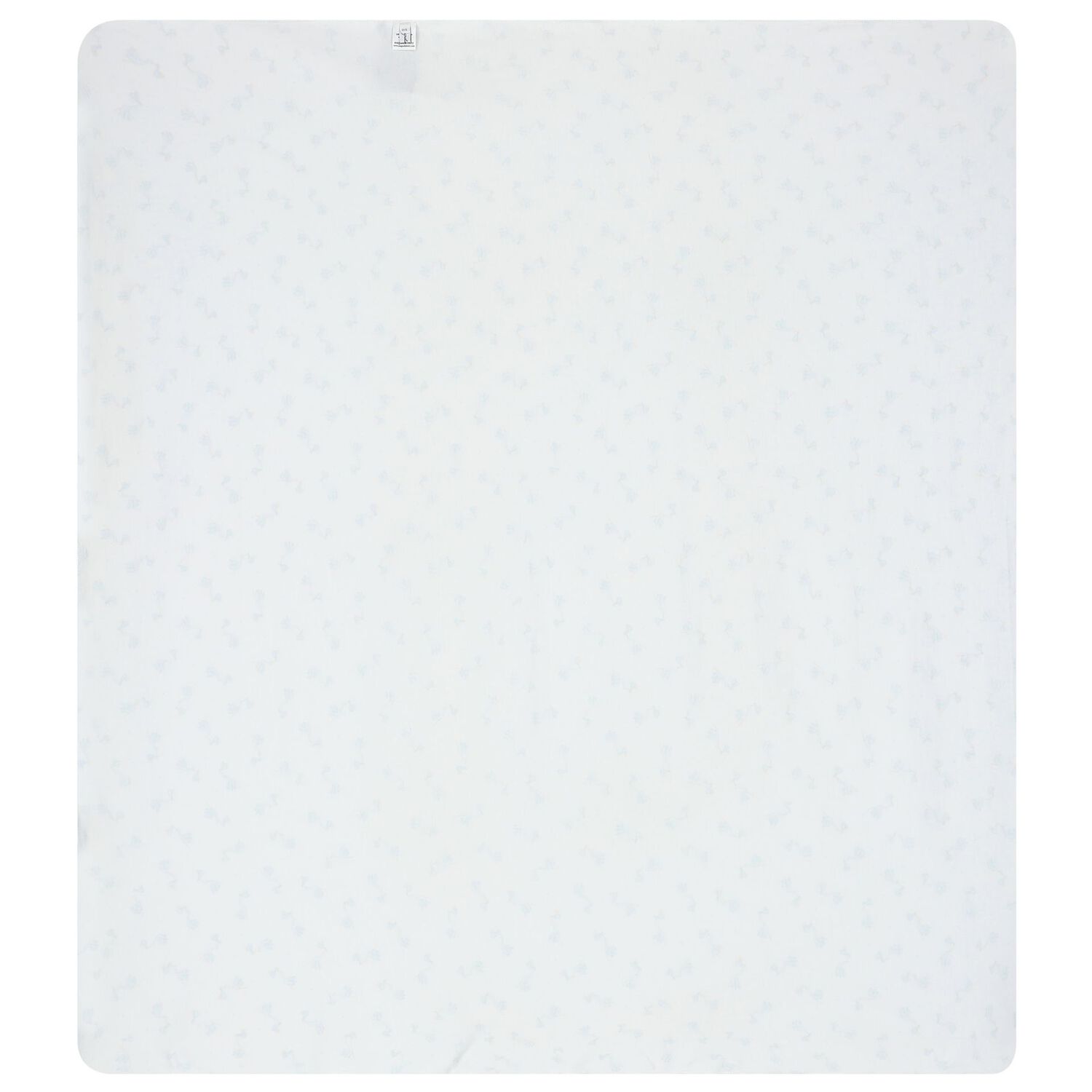 بطانية أولاد قطن باللون الأبيض والأزرق, 3, hi-res image number null