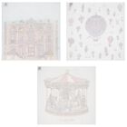 Baby Girls White & Pink Signature Carrés Gift Set, 1, hi-res