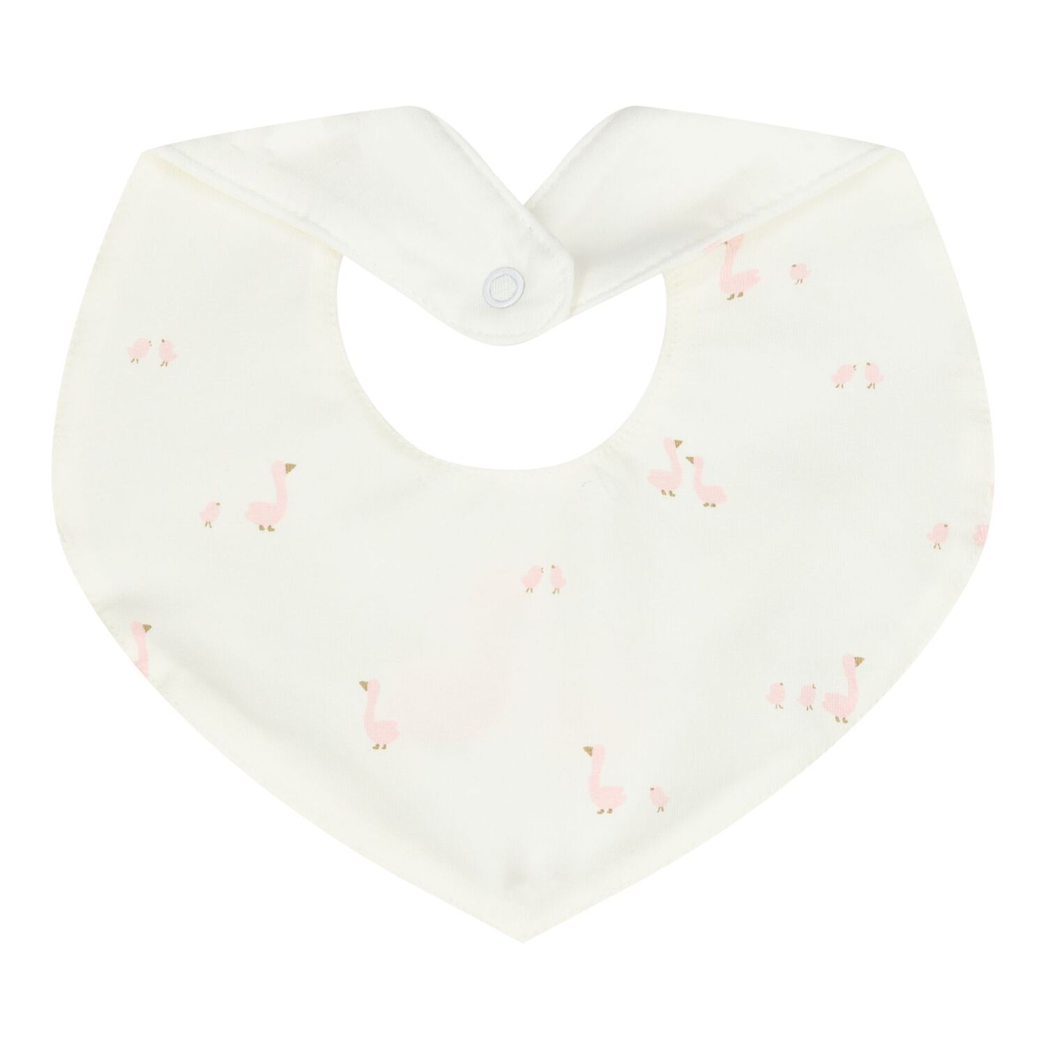 طقم رومبير وردي اللون للبنات بتصميم بجعة, 3, hi-res