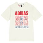 Boys Ivory Logo Marvel T-Shirt, 1, hi-res
