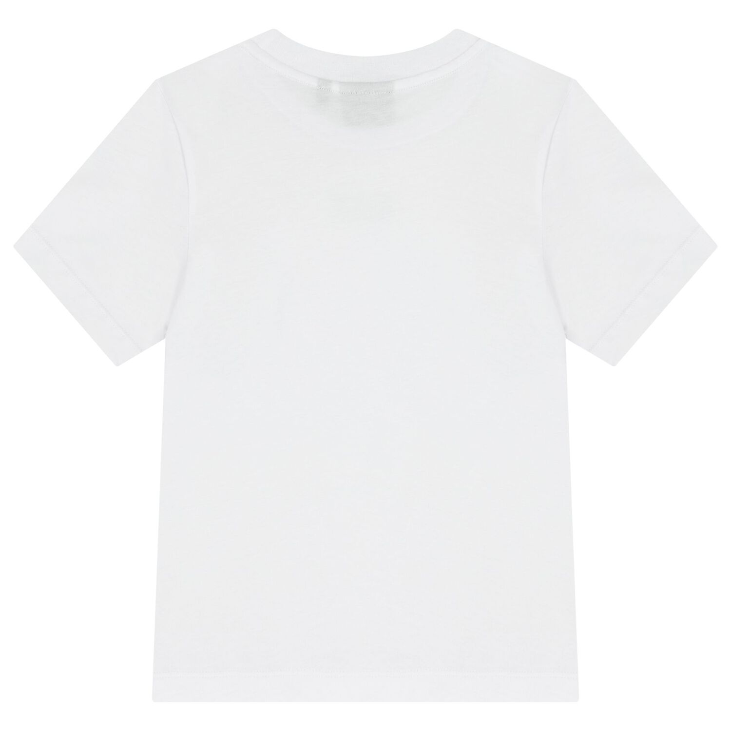 Boys White & Black Logo Shorts Set, 1, hi-res