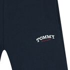 Boys Blue Logo Shorts, 1, hi-res