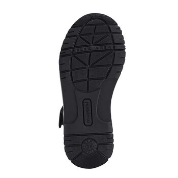 Girls Black Leather Shoes