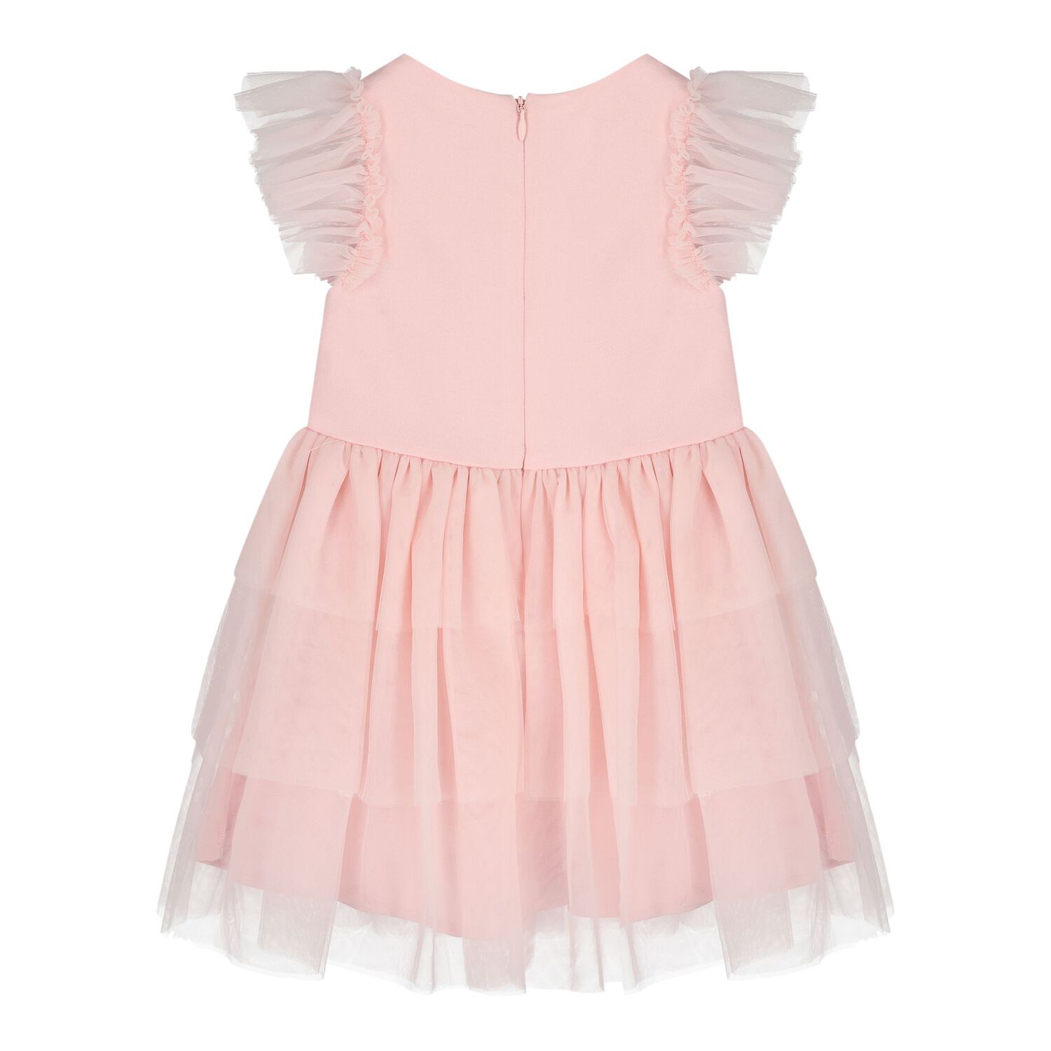 Baby Girls Pink Logo Dress Set, 1, hi-res