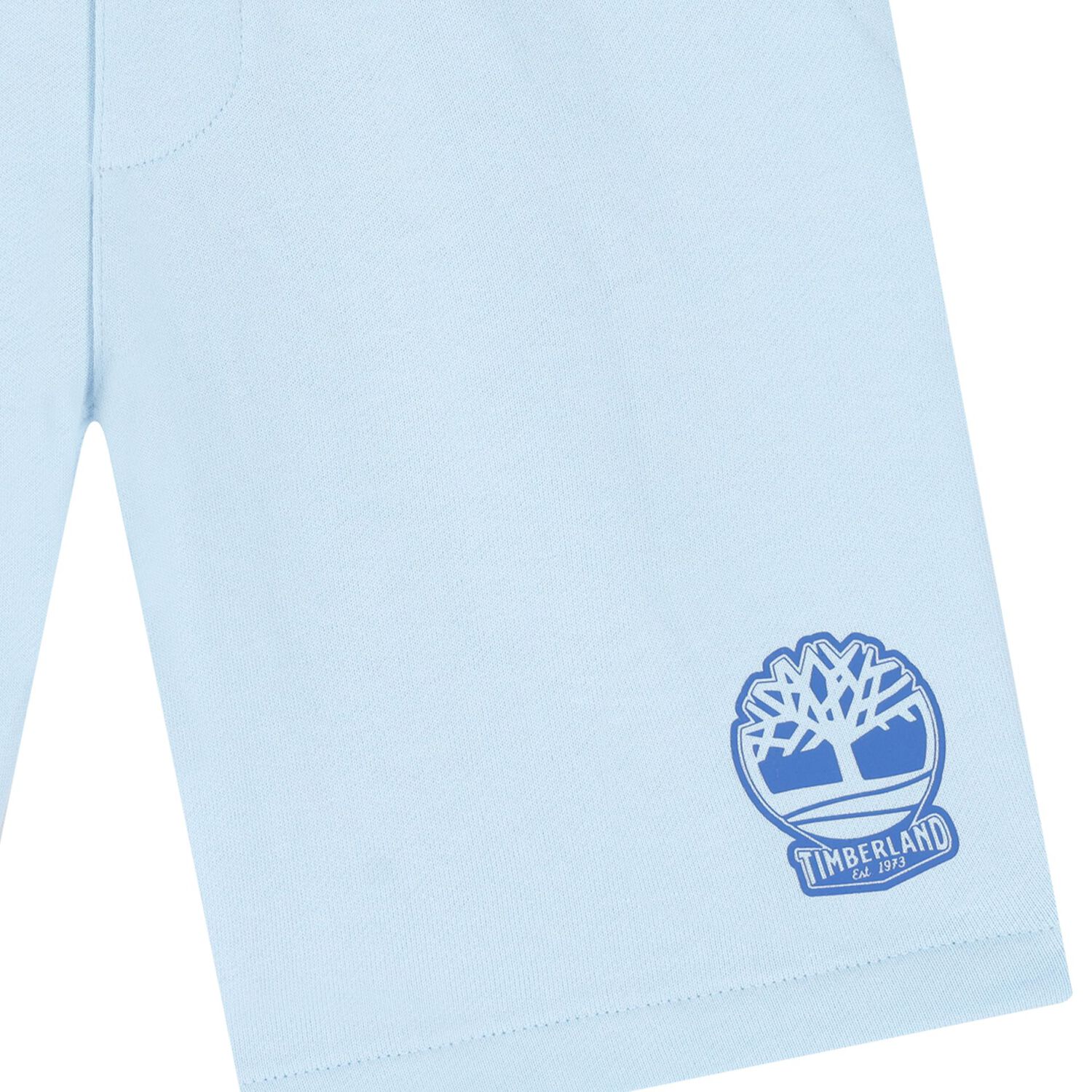 Boys Blue Logo Shorts, 4, hi-res
