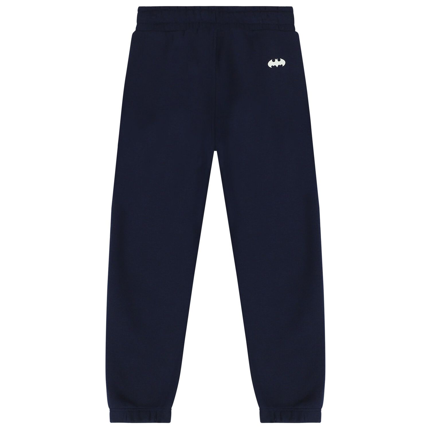 Boys Navy Blue Logo Joggers, 1, hi-res