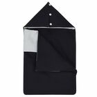 مدس بالشعار باللون الكحلى والابيض للاولاد, 1, hi-res