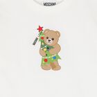 Ivory Christmas Teddy Bear Logo T-Shirt , 1, hi-res