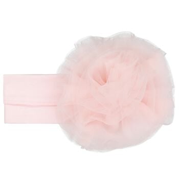 Baby Girls Pink Flower Headband