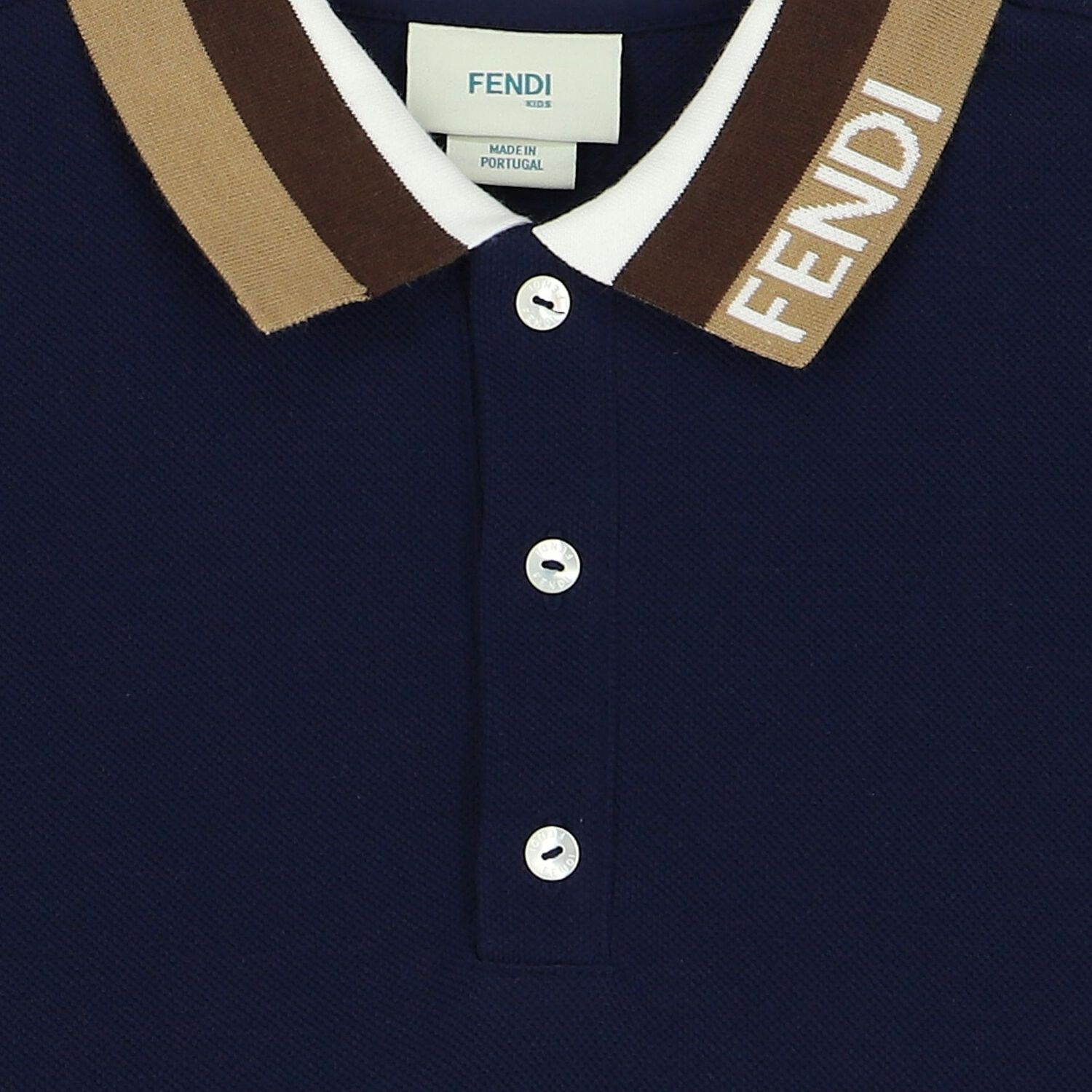 Boys Navy Blue Logo Polo Shirt, 1, hi-res