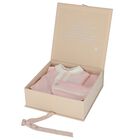 Baby Girls Pink & Ivory Babygrow Gift Set, 2, hi-res