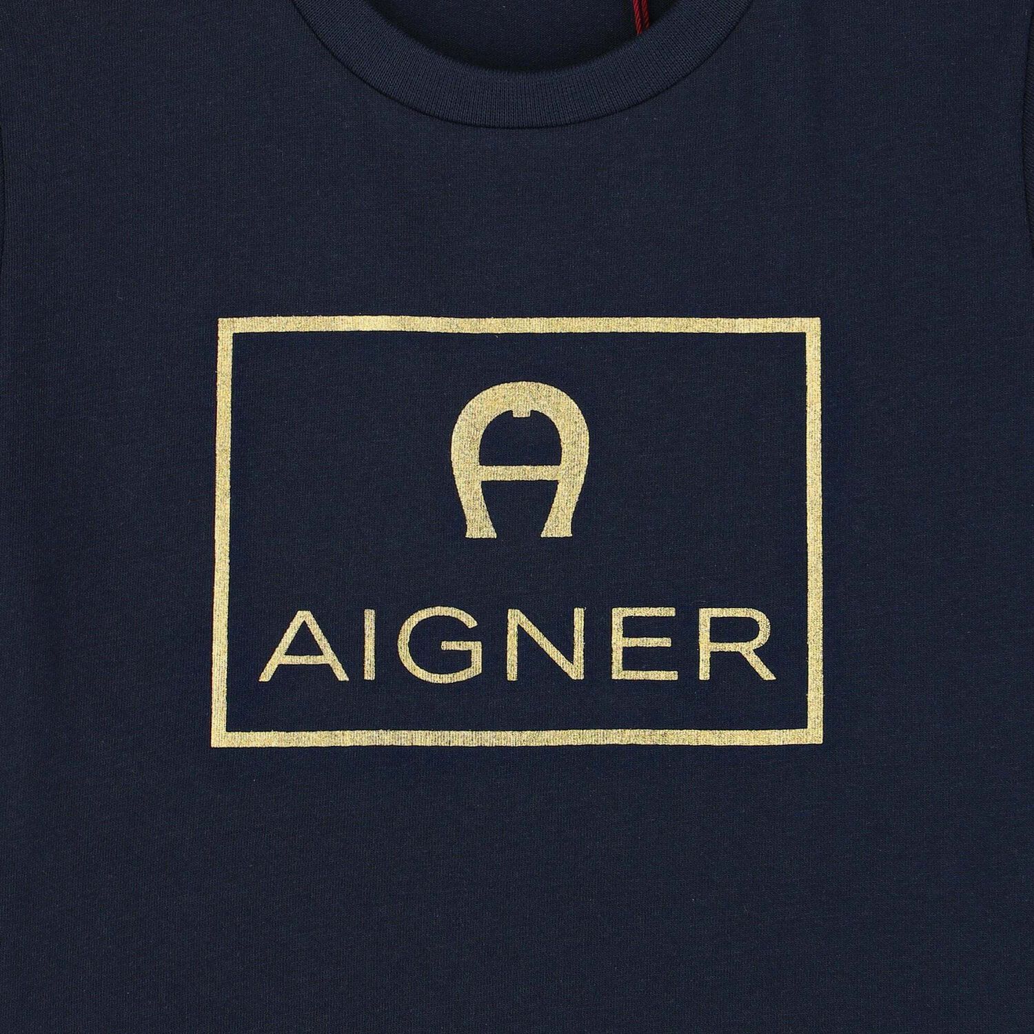 تيشيرت بالشعار باللون الأحمر والذهبي للأولاد, 3, hi-res